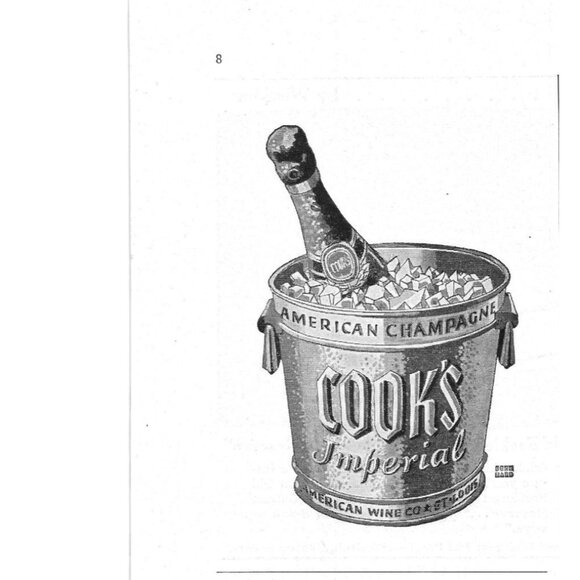 Cooks Imperial American Champagne Ice Bucket 1940s Vintage Print Ad - Picture 4 of 4